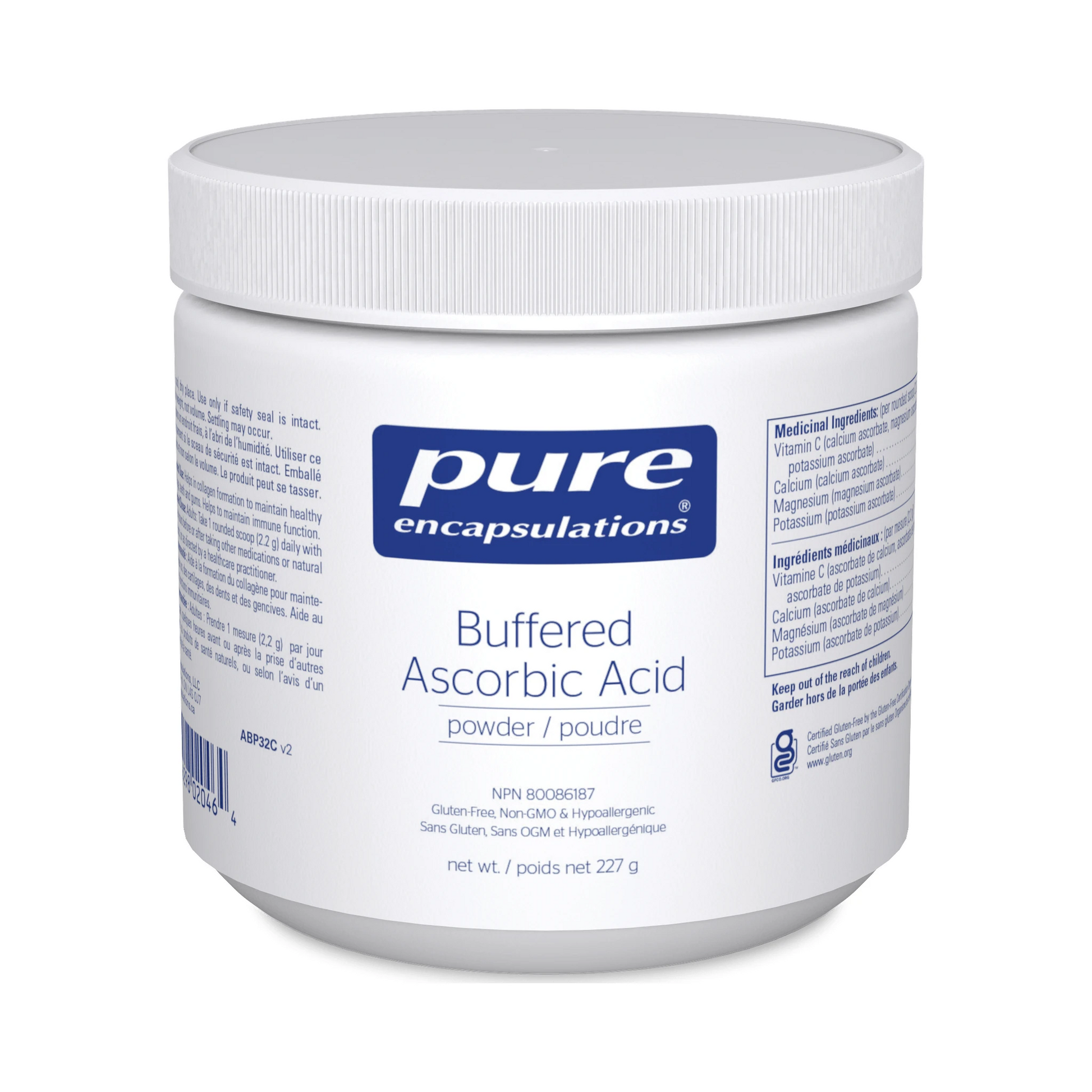 Pure Encapsulations Buffered Ascorbic Acid Powder 227g