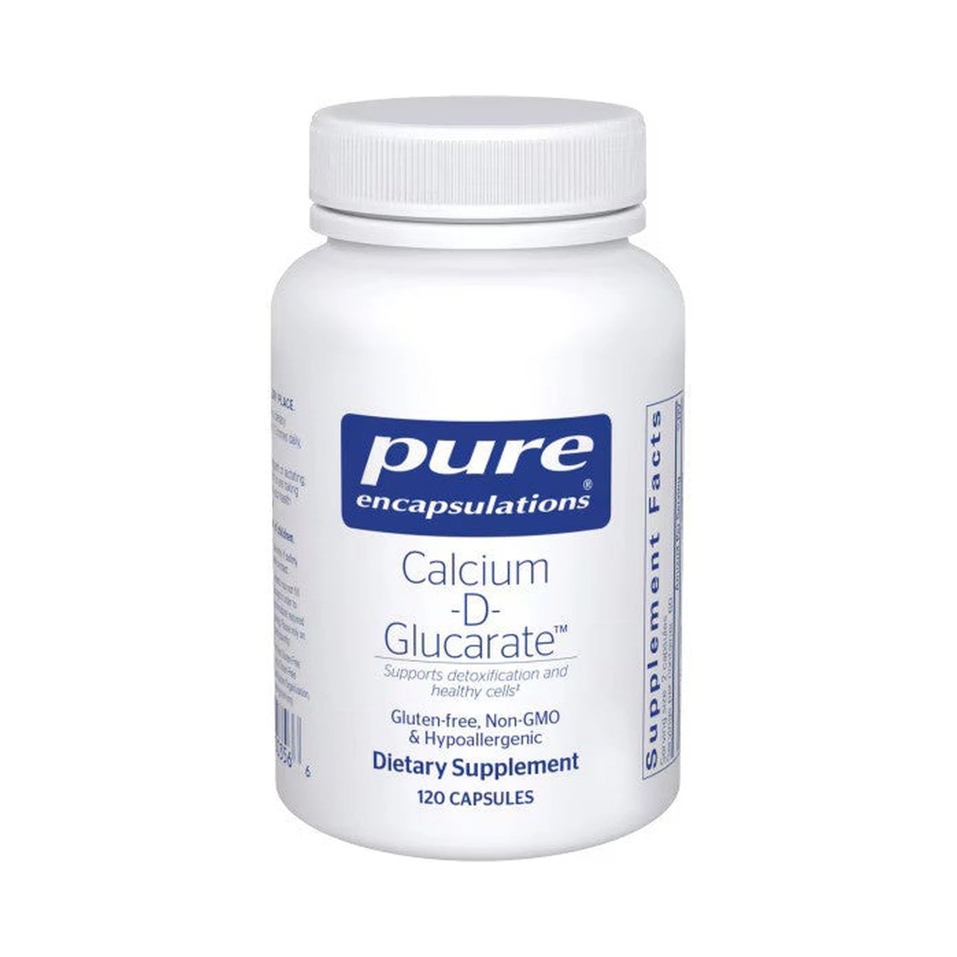 Pure Encapsulations Calcium-D-Glucarate 120 Capsules