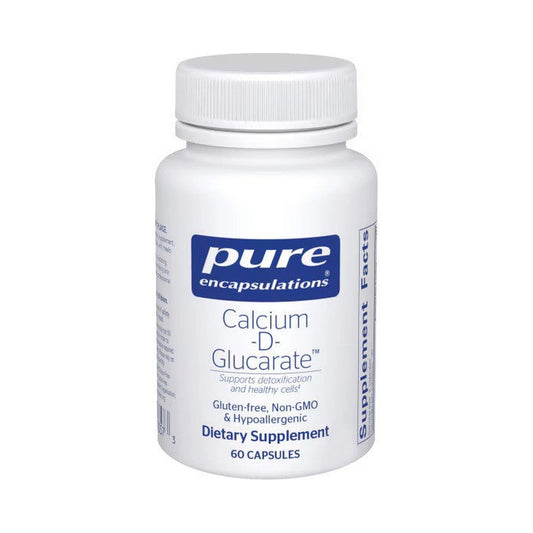 Pure Encapsulations Calcium-D-Glucarate 60 Capsules