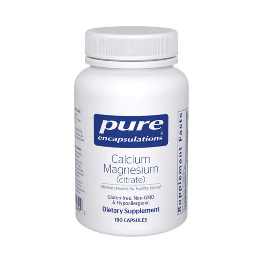 Pure Encapsulations Calcium Magnesium (citrate) 180 Capsules