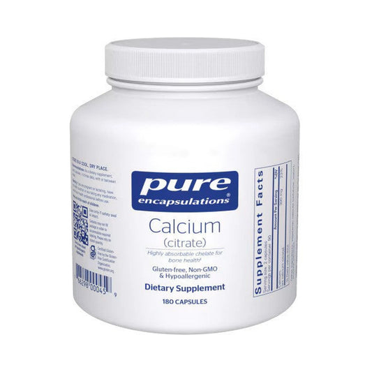 Pure Encapsulations Calcium (citrate) 180 Capsules