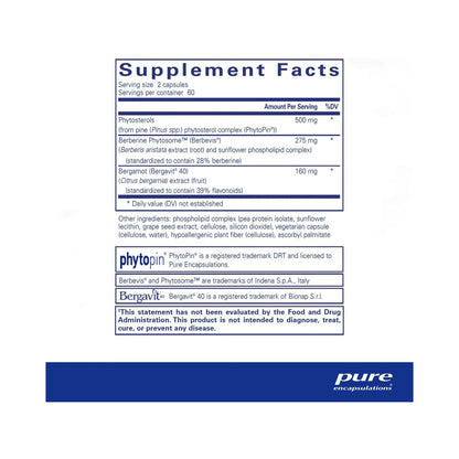 Pure Encapsulations CholestePure Plus 120 Capsules