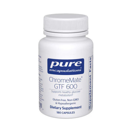 Pure Encapsulations ChromeMate GTF 600 180 Capsules