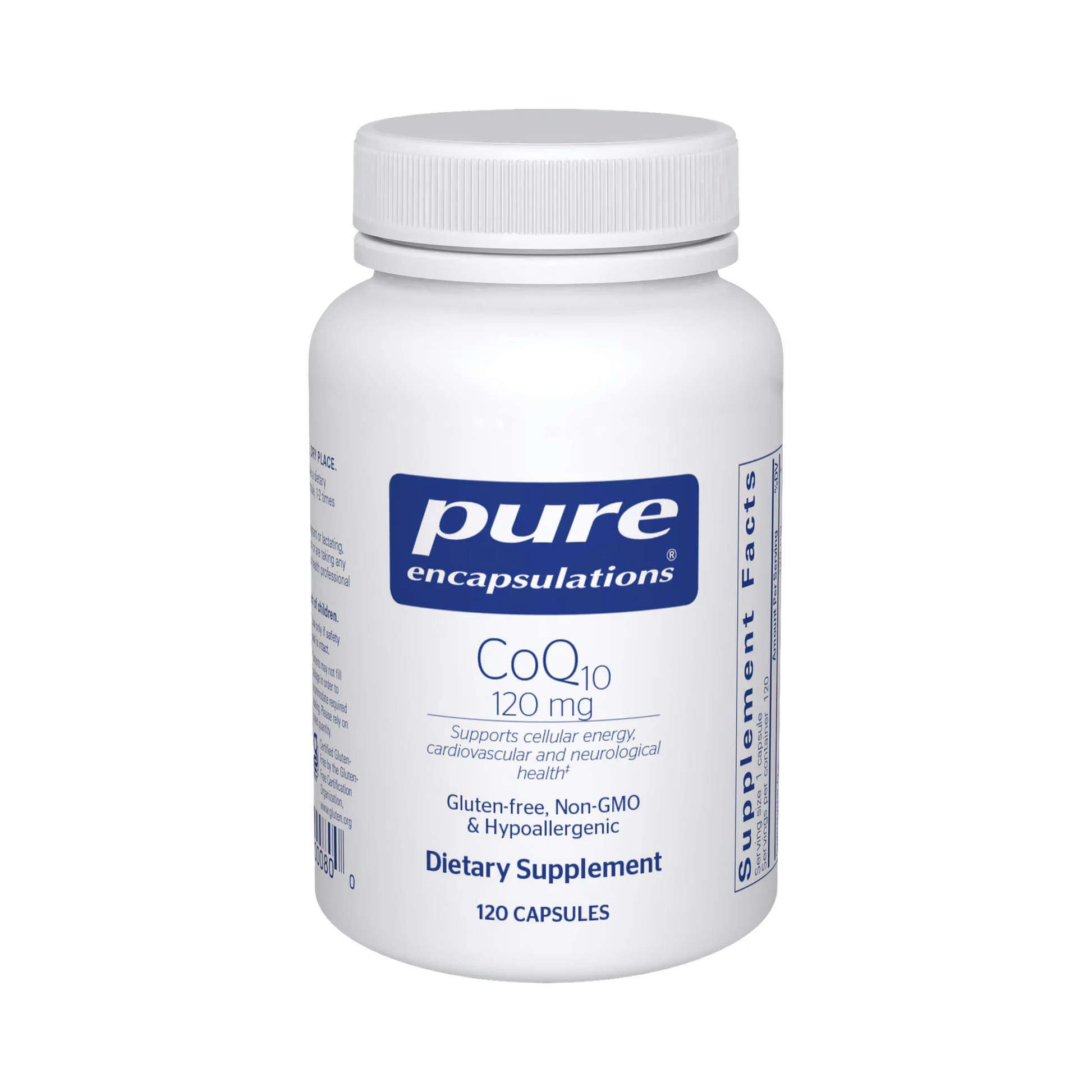 Pure Encapsulations CoQ10 120mg 120 Capsules