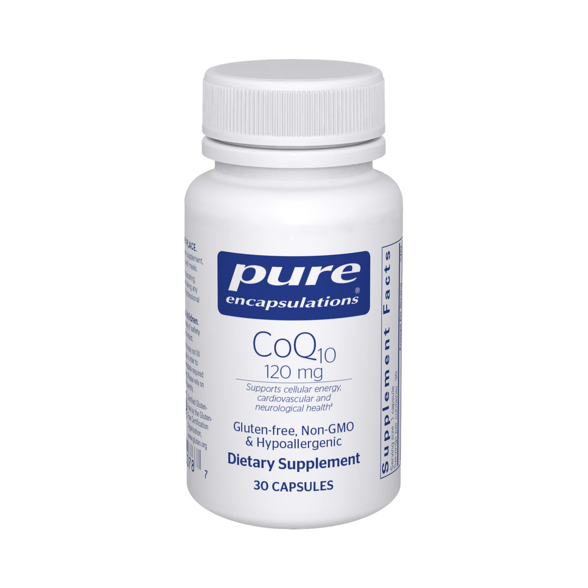 Pure Encapsulations CoQ10 120mg 30 Capsules