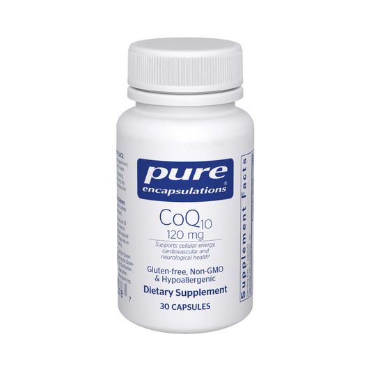 Pure Encapsulations CoQ10 120mg 30 Capsules