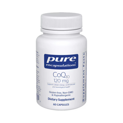 Pure Encapsulations CoQ10 120mg 60 Capsules