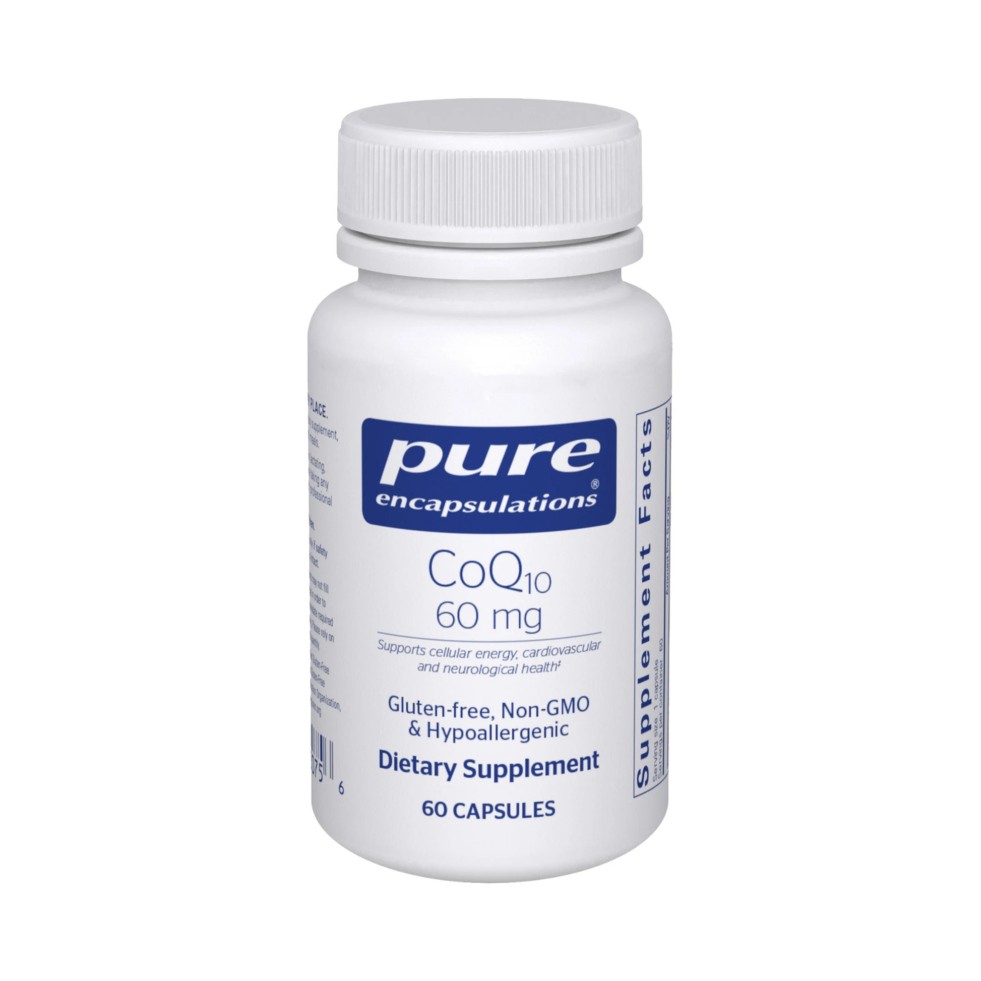 Pure Encapsulations CoQ10 60mg 60 Capsules