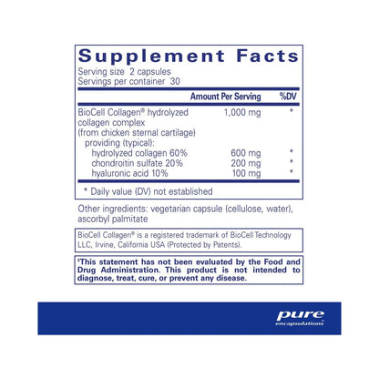 Pure Encapsulations Collagen JS 60 Capsules