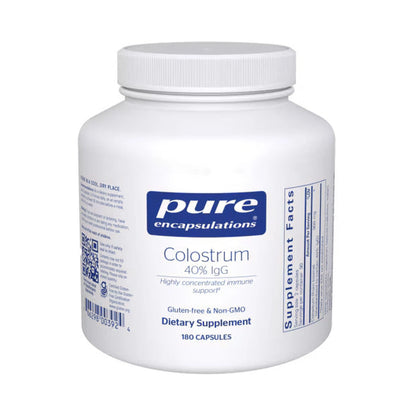 Pure Encapsulations Colostrum 40% IgG 180 Capsules