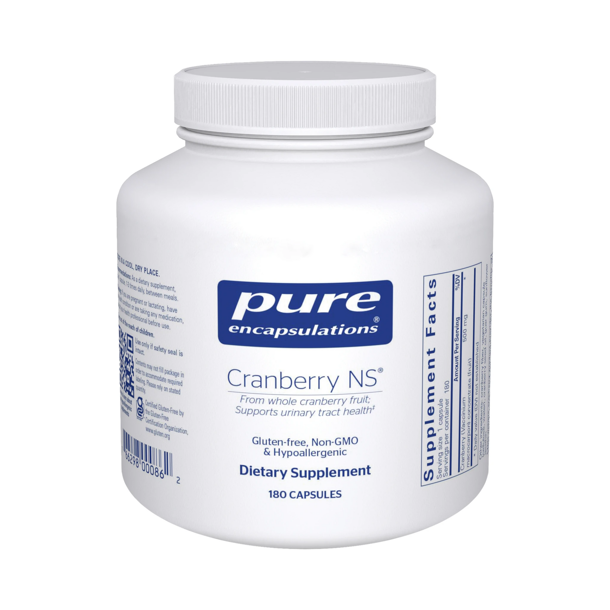 Pure Encapsulations Cranberry NS 180 Capsules