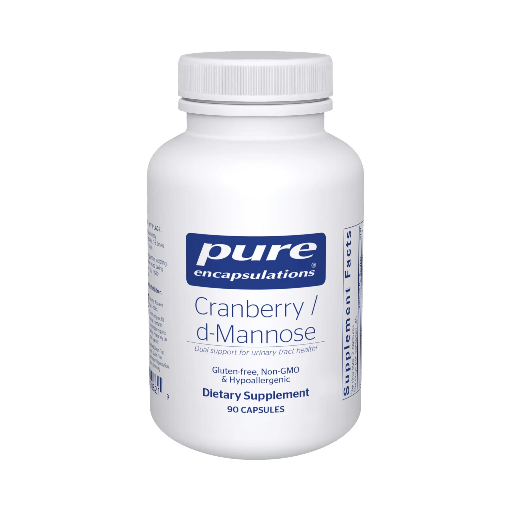 Pure Encapsulations Cranberry/D-Mannose 90 Capsules