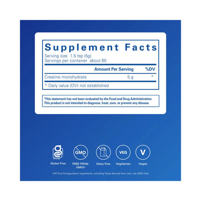 Pure Encapsulations Creatine 315g