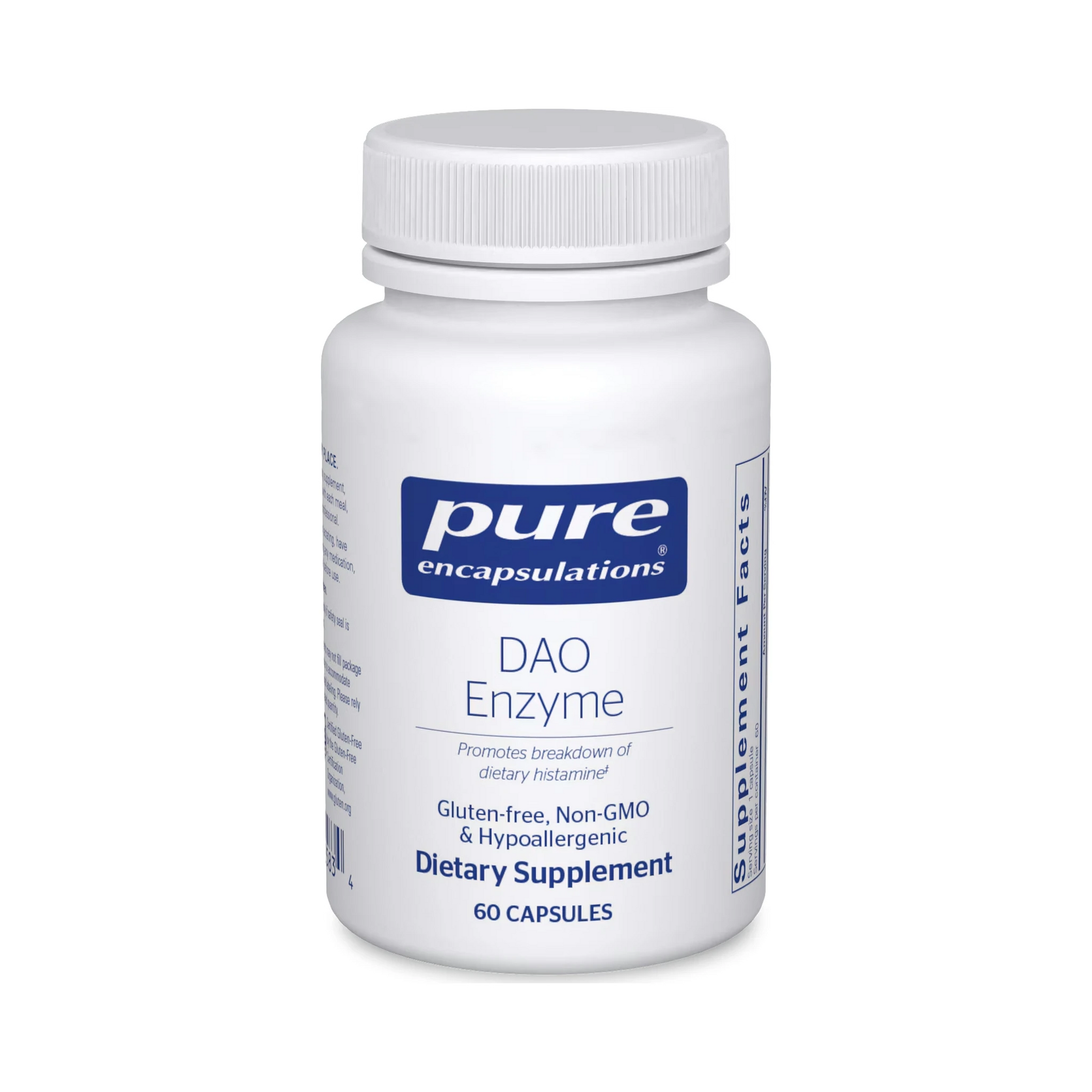 Pure Encapsulations DAO Enzyme 60 Capsules