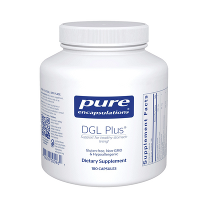 Pure Encapsulations DGL Plus 180 Capsules