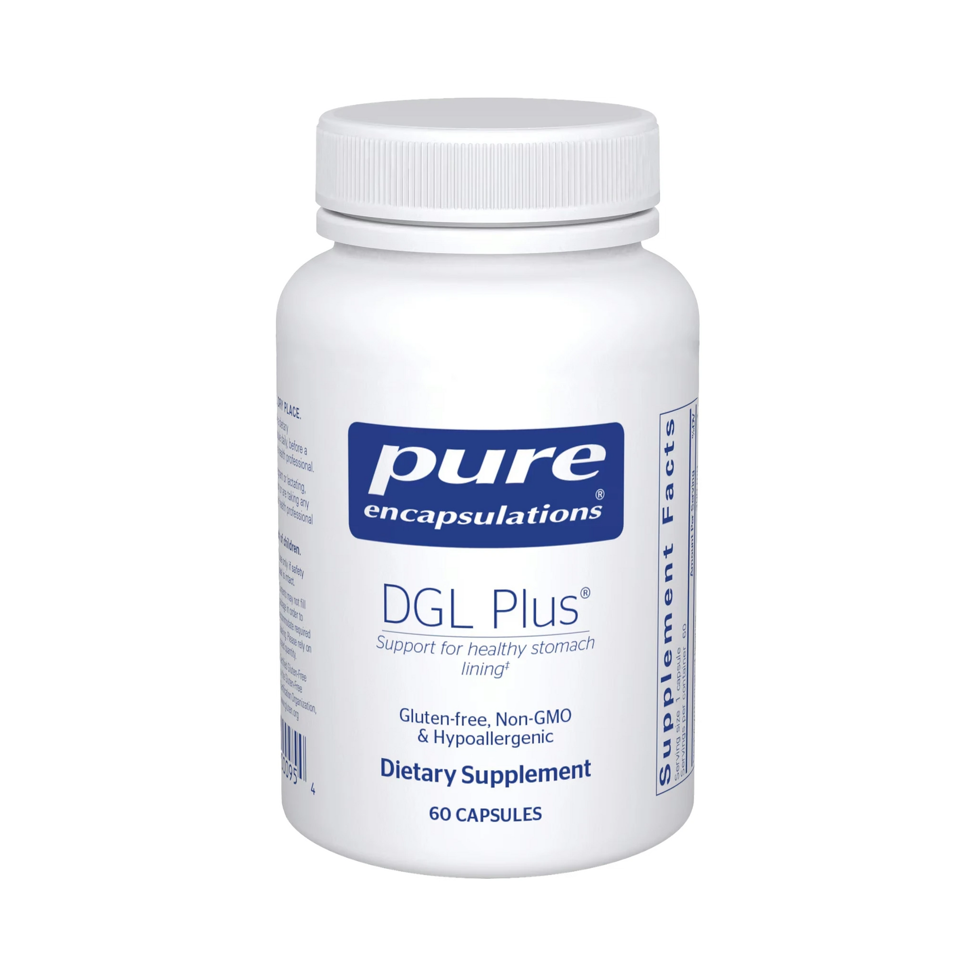 Pure Encapsulations DGL Plus 60 Capsules
