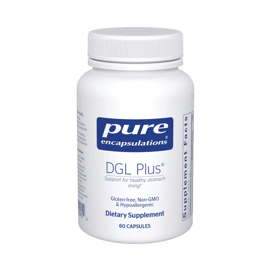 Pure Encapsulations DGL Plus 60 Capsules