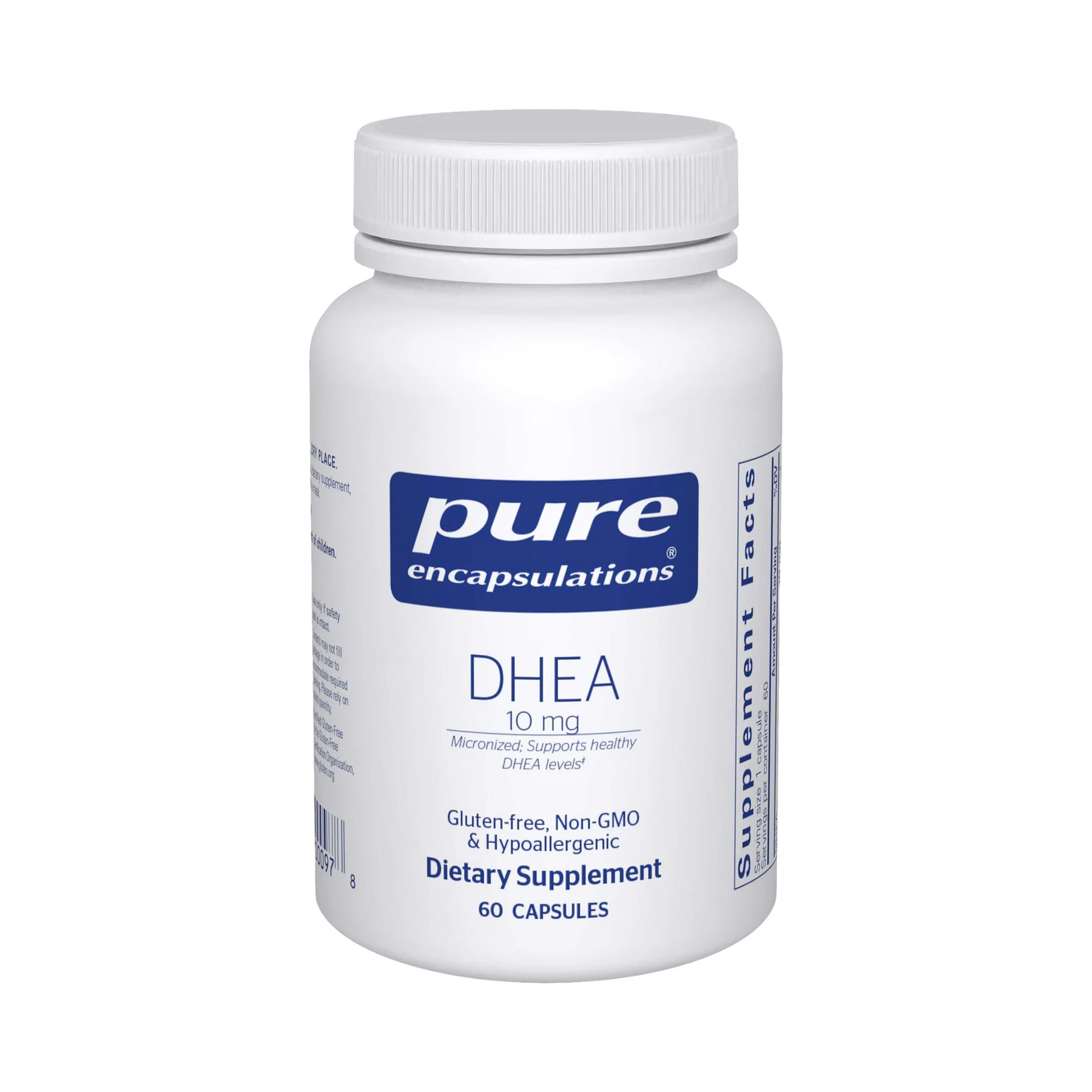 Pure Encapsulations DHEA 10mg 60 Capsules