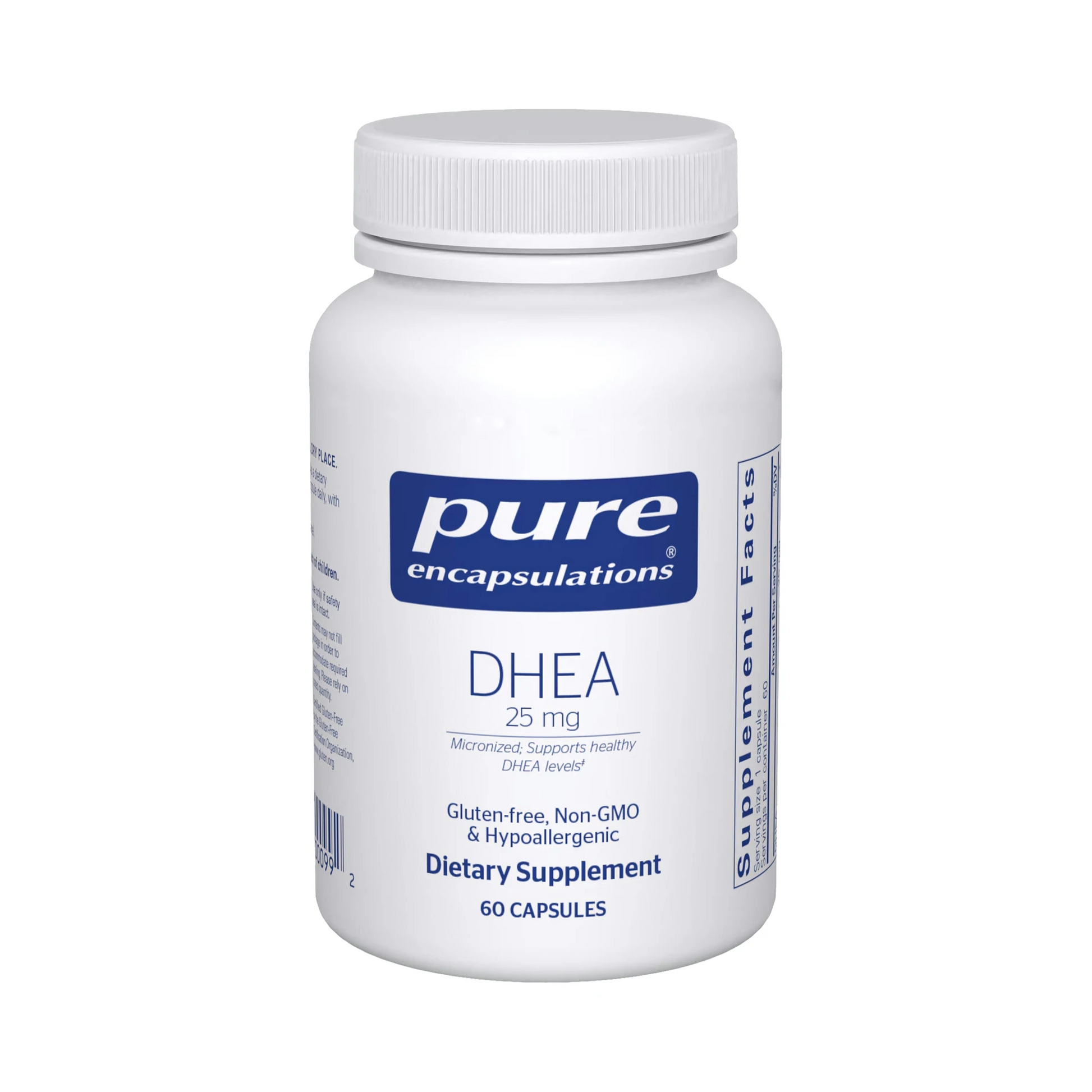 Pure Encapsulations DHEA 25mg 60 Capsules