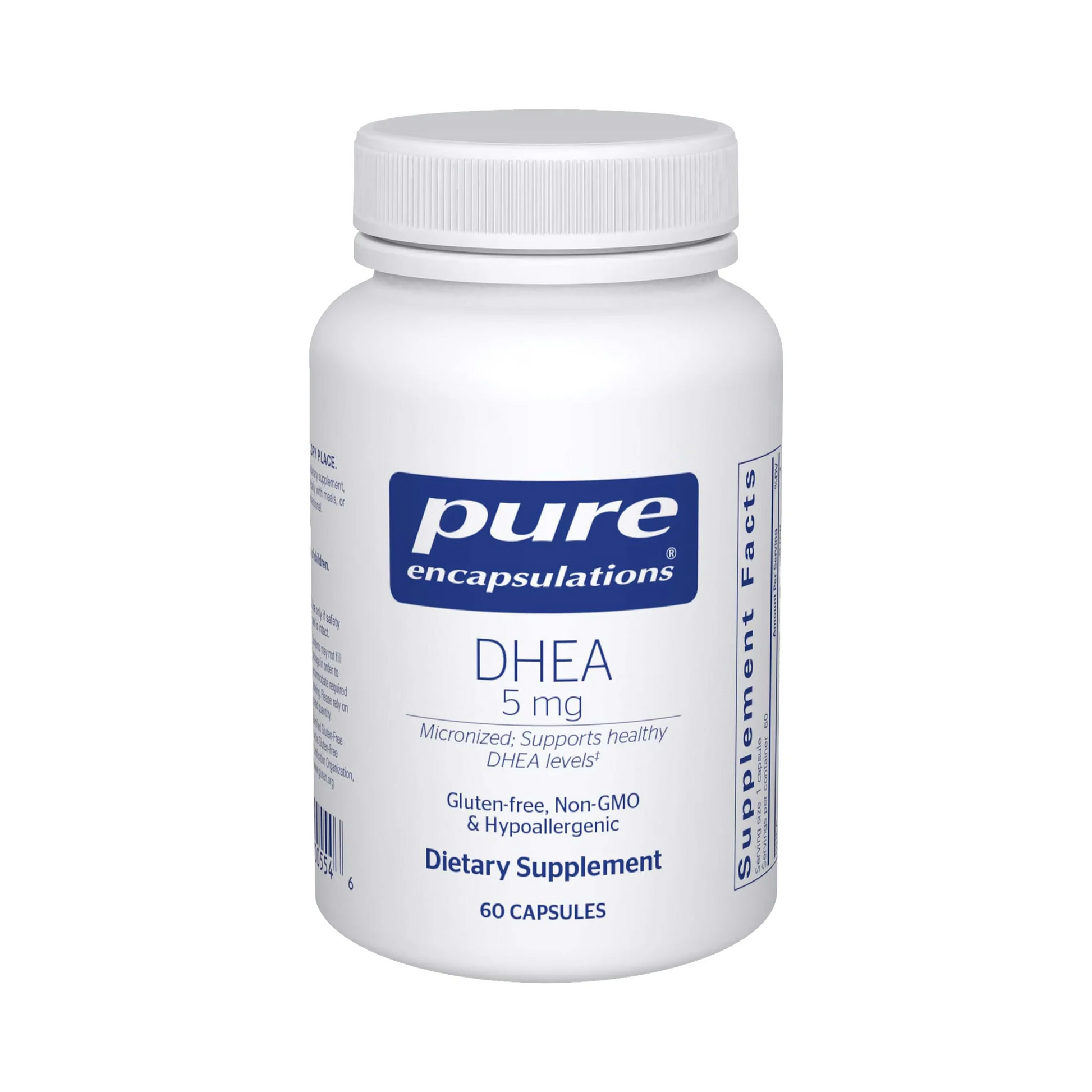 Pure Encapsulations DHEA 5mg 60 Capsules