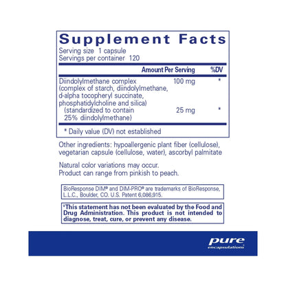 Pure Encapsulations DIMPRO 100 120 Capsules