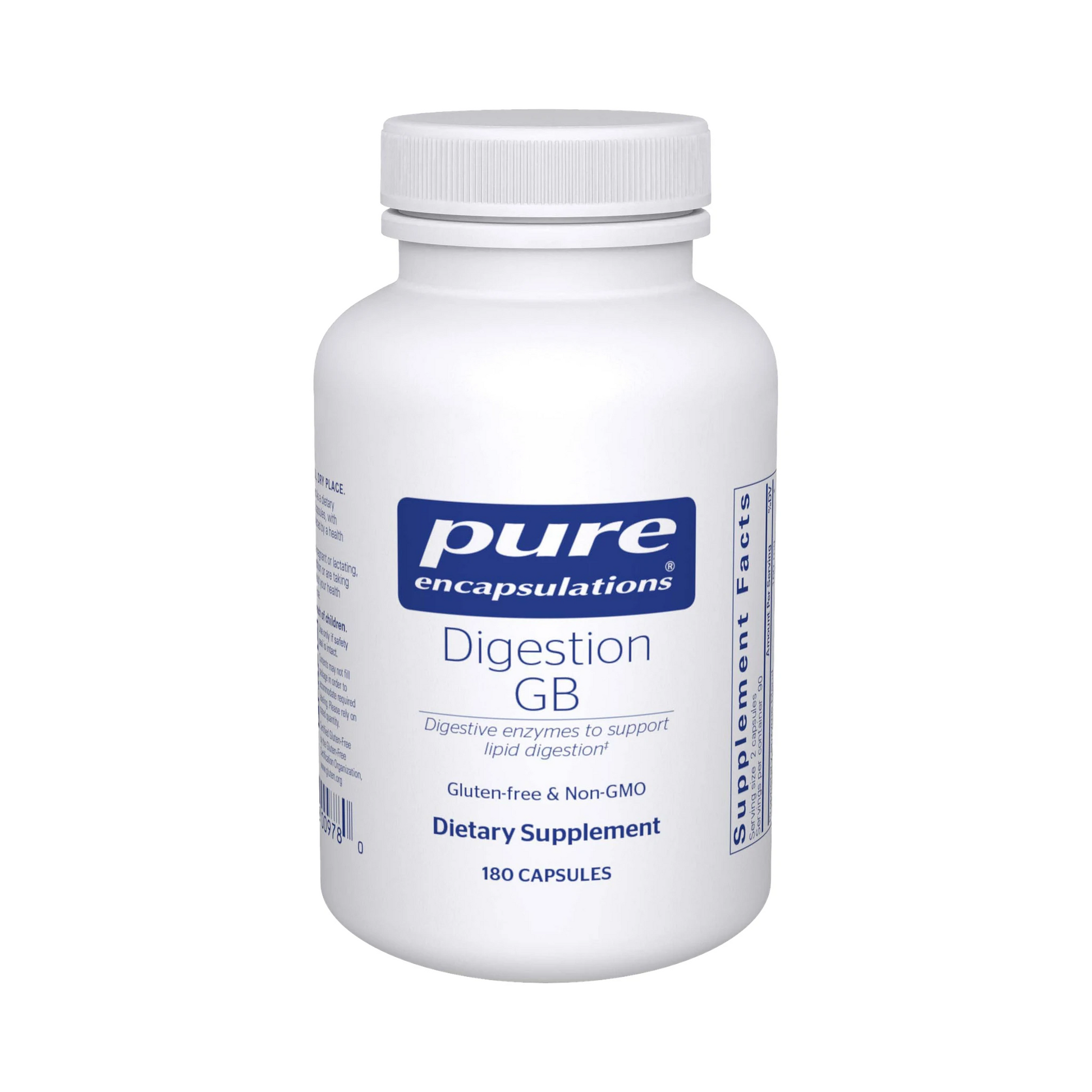 Pure Encapsulations Digestion GB 180 Capsules