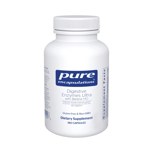 Pure Encapsulations Digestive Enzymes Ultra with Betaine HCl 180 Capsules