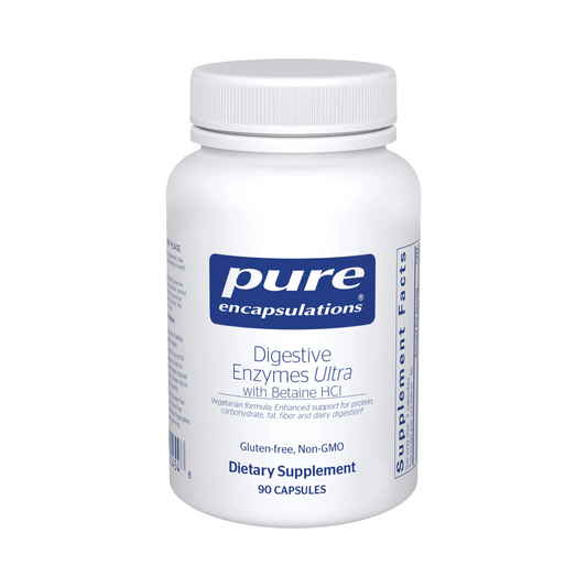 Pure Encapsulations Digestive Enzymes Ultra with Betaine HCl 90 Capsules