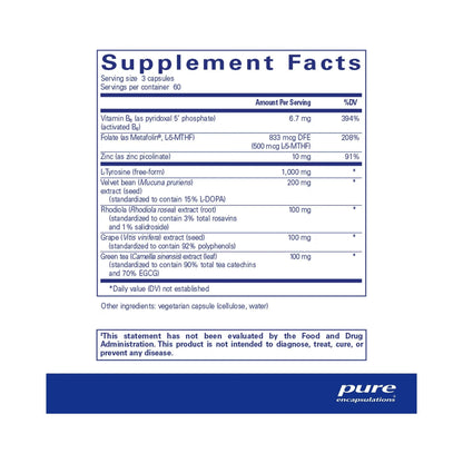 Pure Encapsulations DopaPlus 180 Capsules