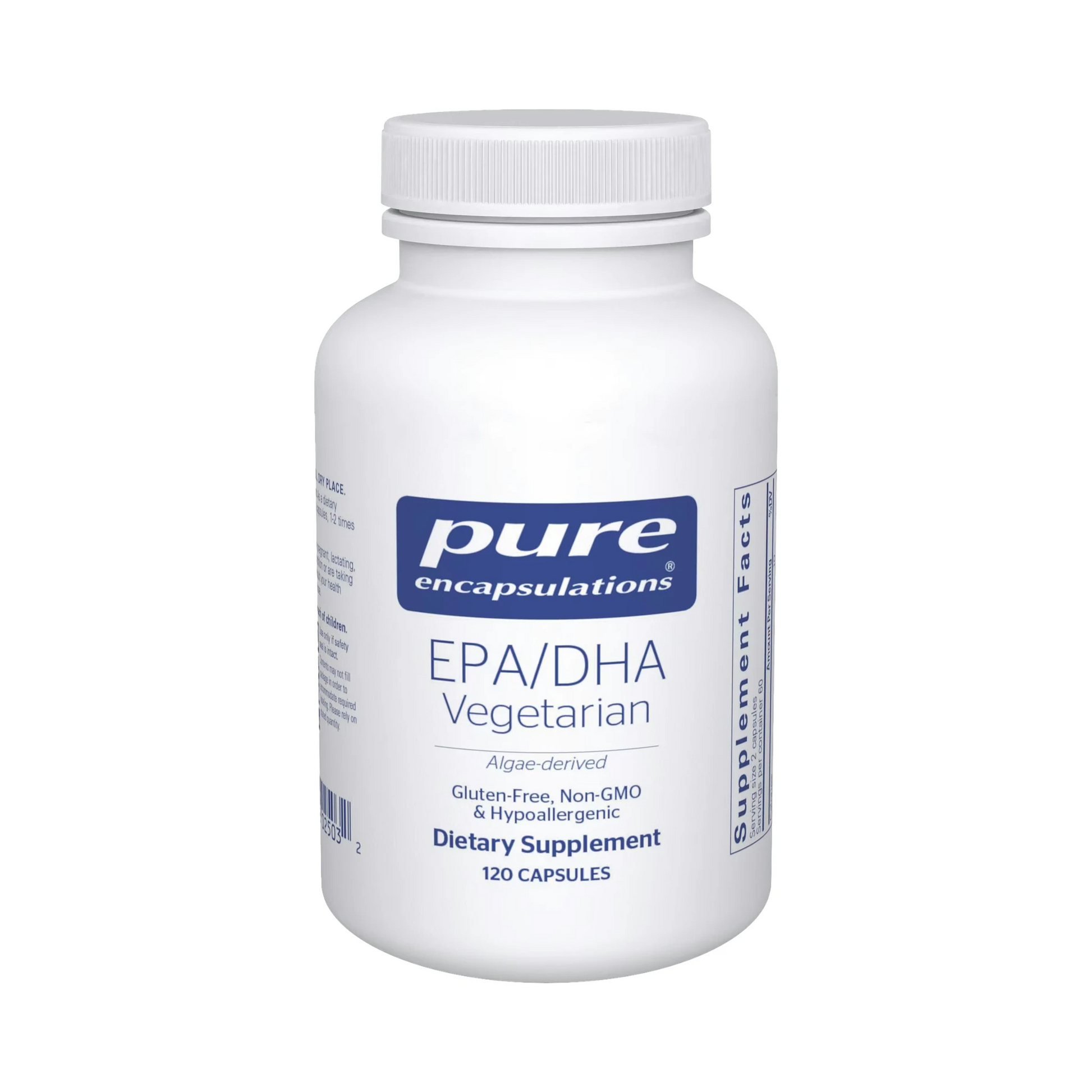 Pure Encapsulations EPA/DHA Vegetarian 120 Capsules