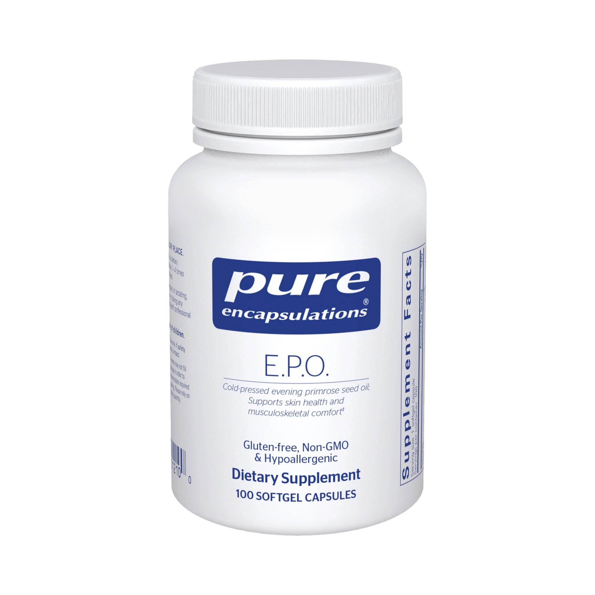 Pure Encapsulations E.P.O. (evening primrose oil) 100 Capsules