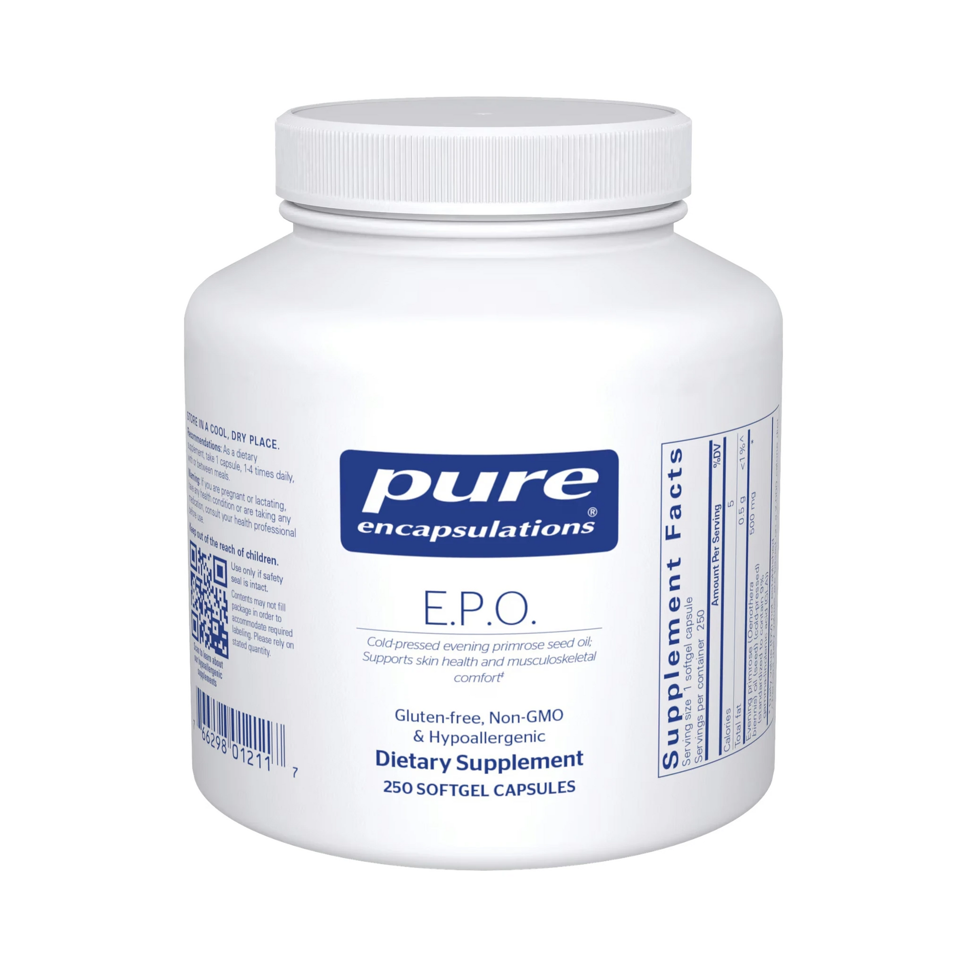 Pure Encapsulations E.P.O. (evening primrose oil) 250 Capsules