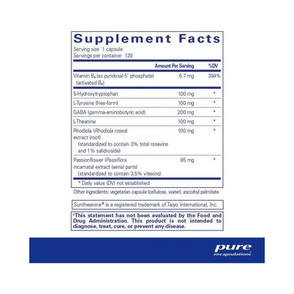 Pure Encapsulations Emotional Wellness 120 Capsules