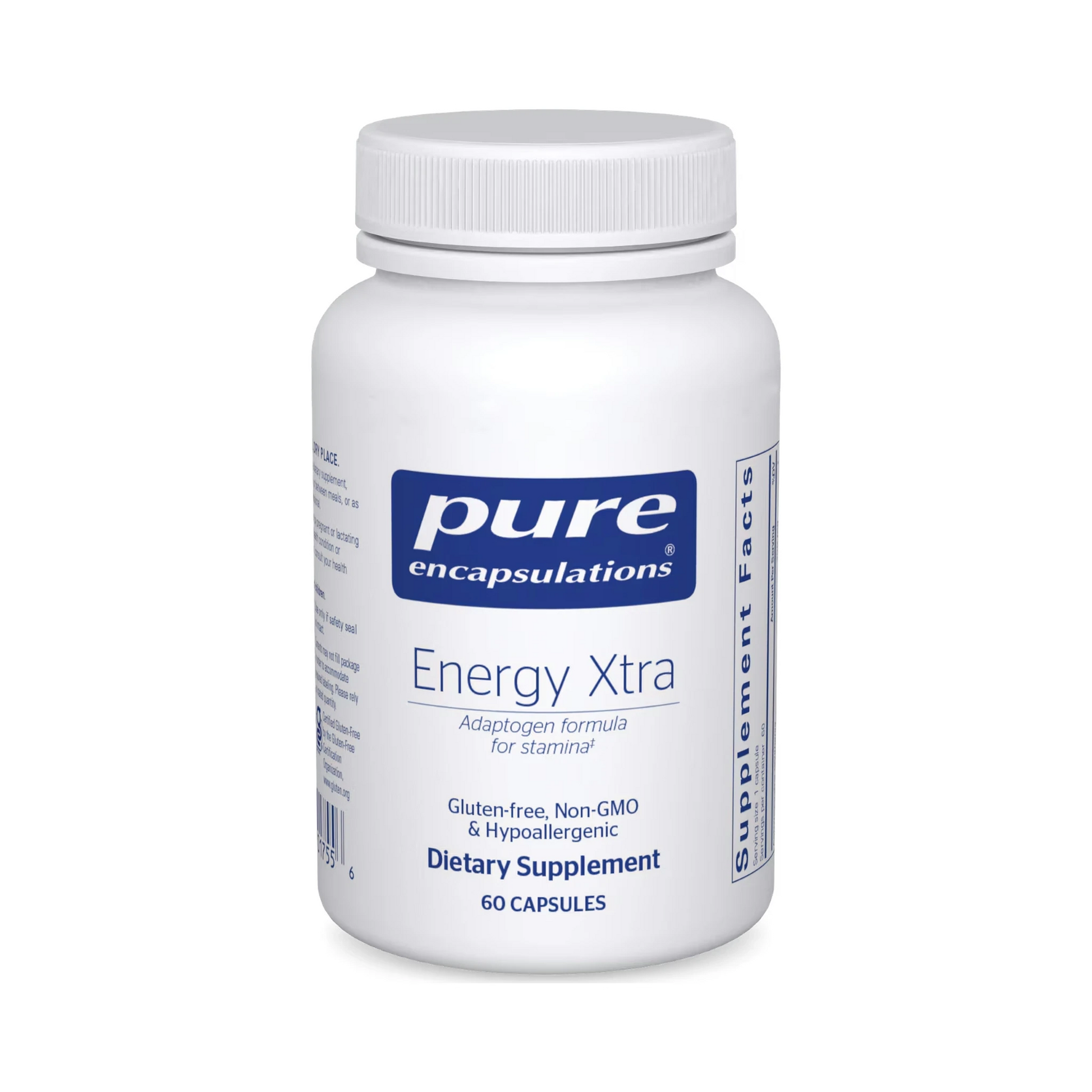 Pure Encapsulations Energy Xtra 60 Capsules