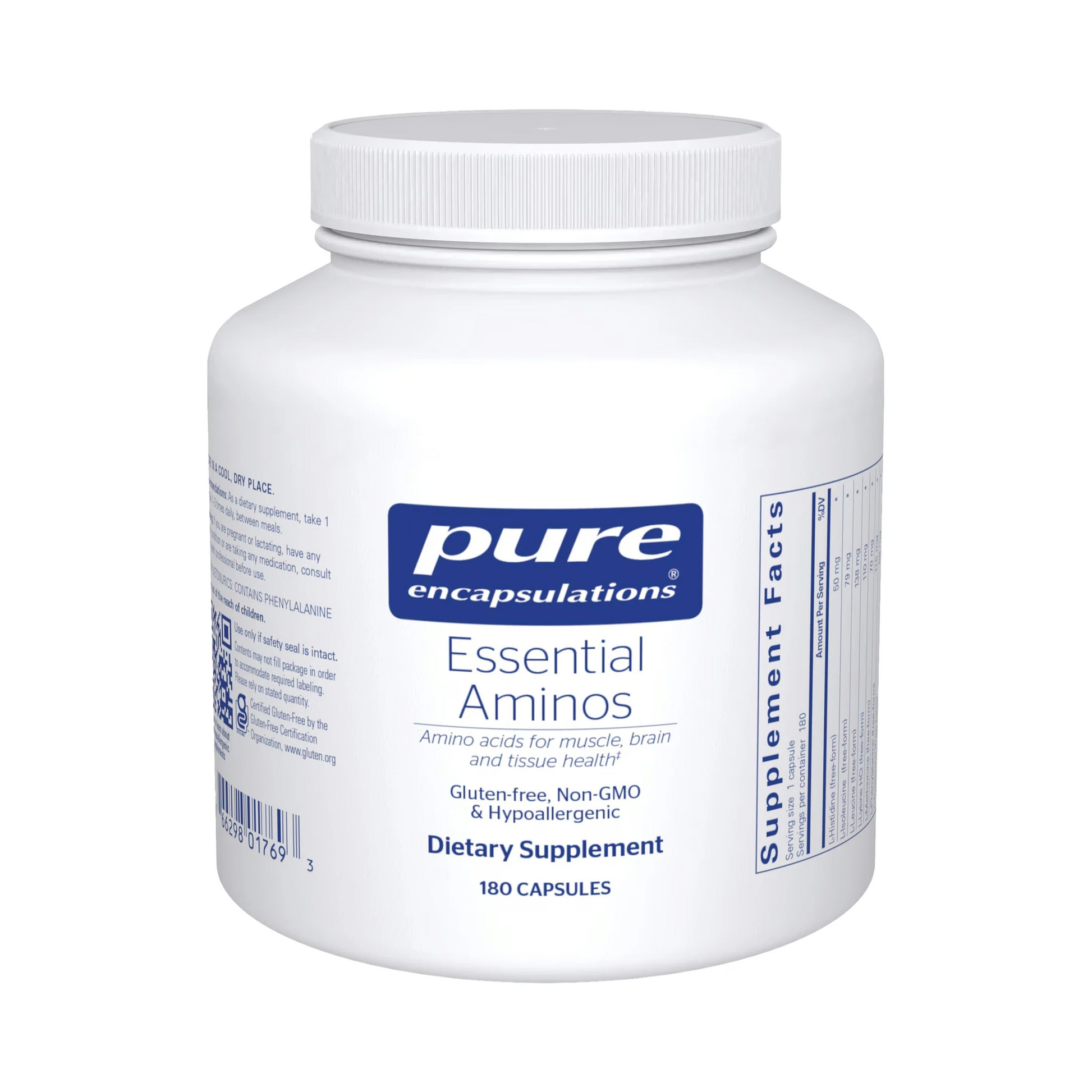 Pure Encapsulations Essential Aminos 180 Capsules
