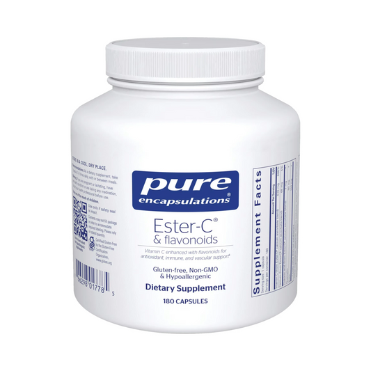 Pure Encapsulations Ester-C & flavonoids 180 Capsules