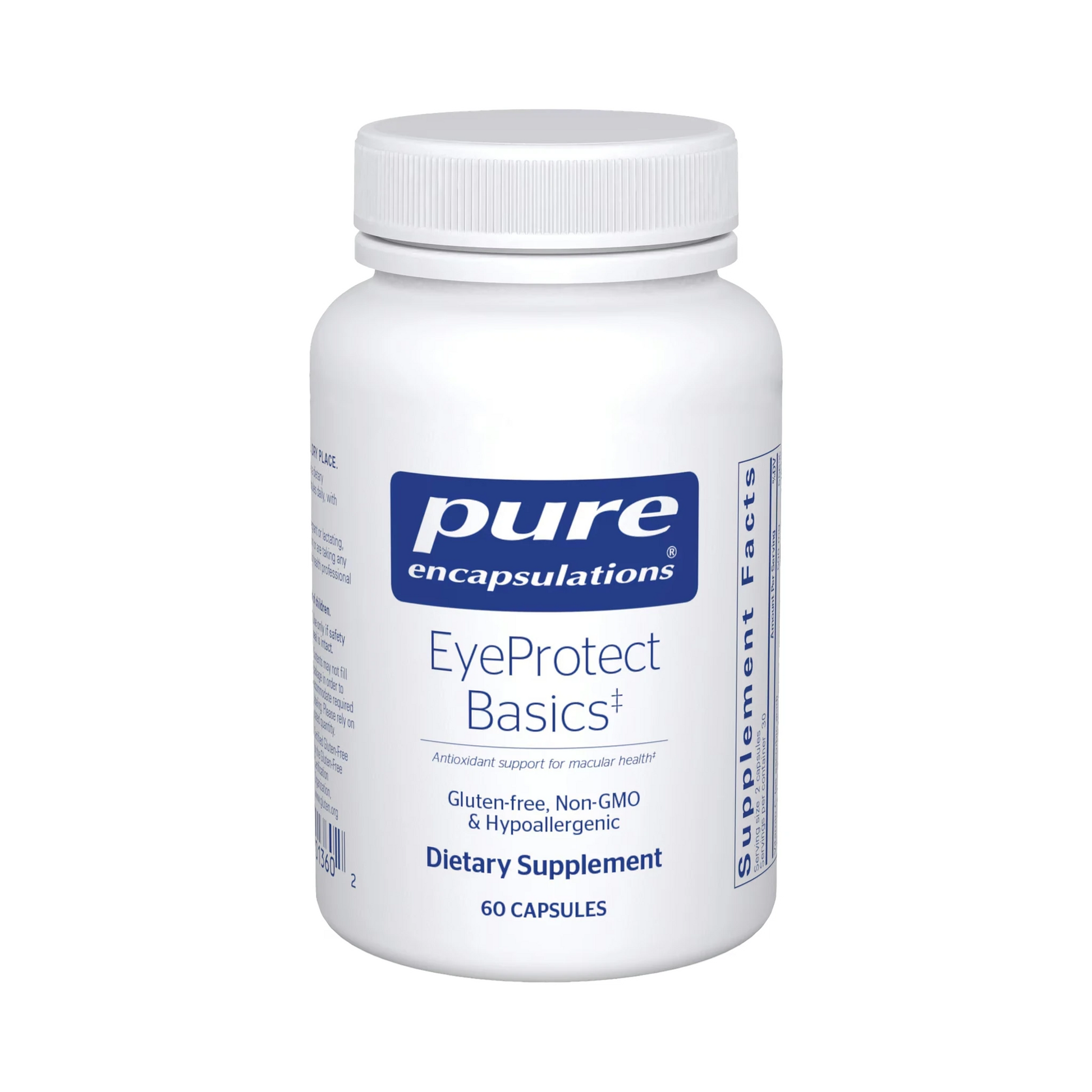 Pure Encapsulations EyeProtect Basics 60 Capsules