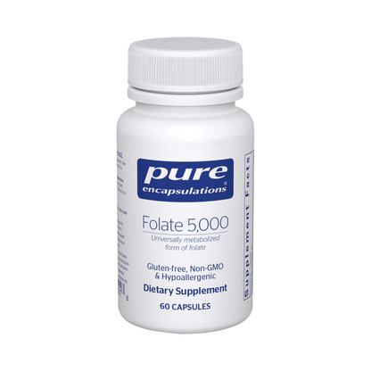 Pure Encapsulations Folate 5,000mcg 60 Capsules