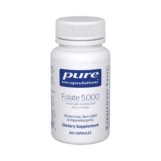 Pure Encapsulations Folate 5,000mcg 60 Capsules