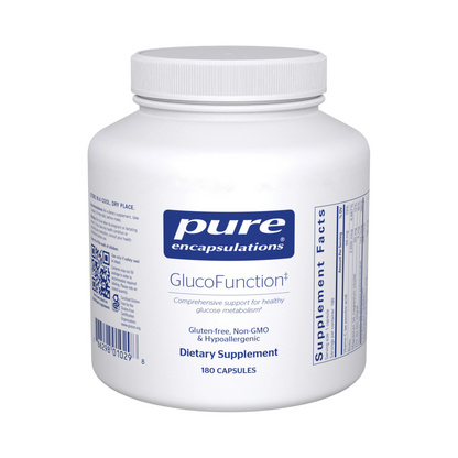 Pure Encapsulations GlucoFunction 180 Capsules