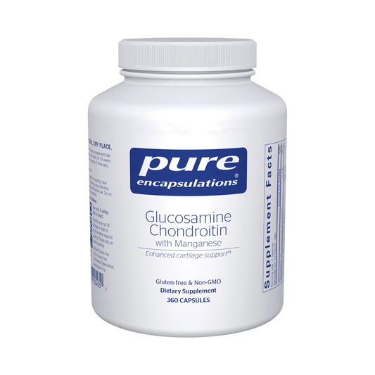 Pure Encapsulations Glucosamine Chondroitin with Manganese 360 Capsules