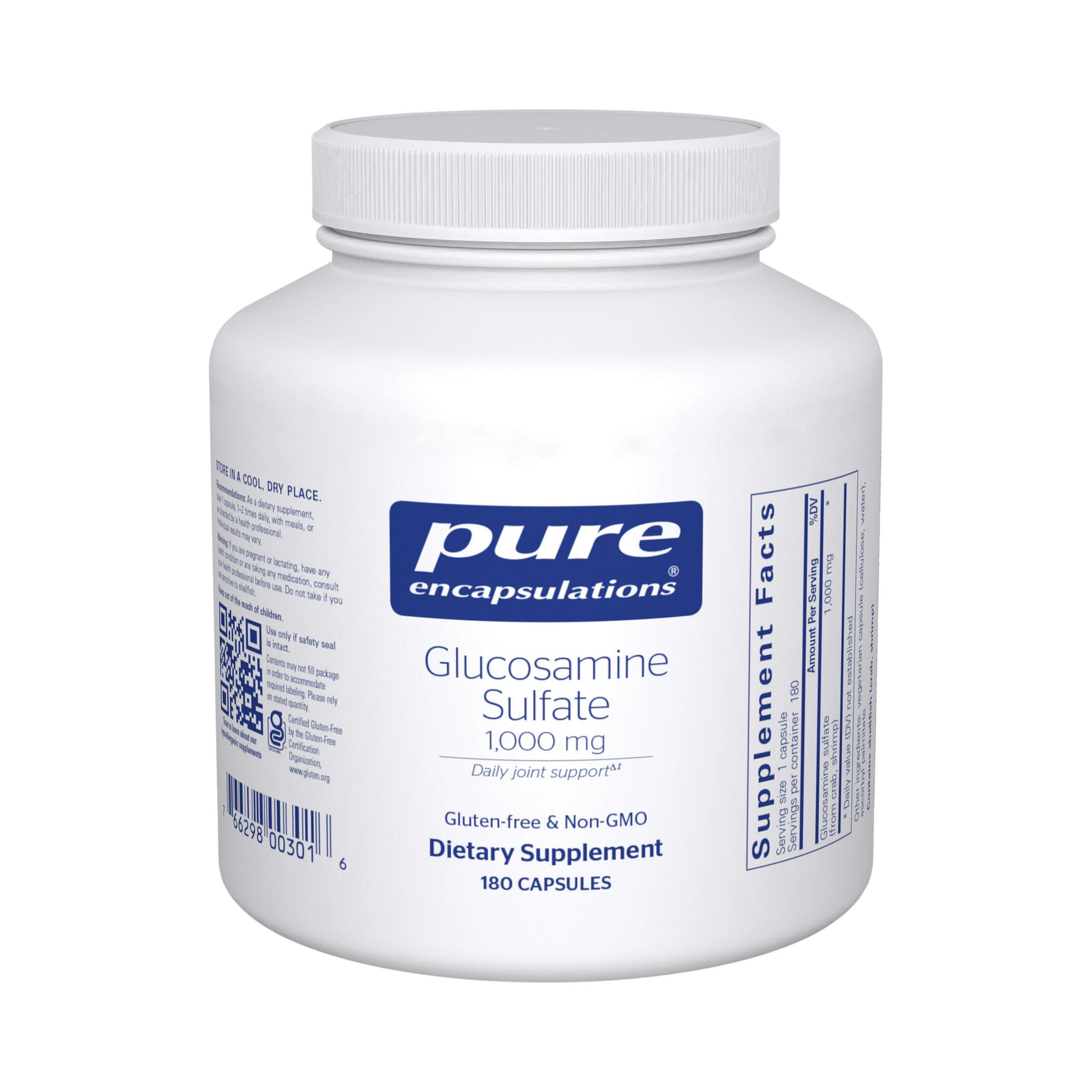 Pure Encapsulations Glucosamine Sulfate 1,000mg 180 Capsules