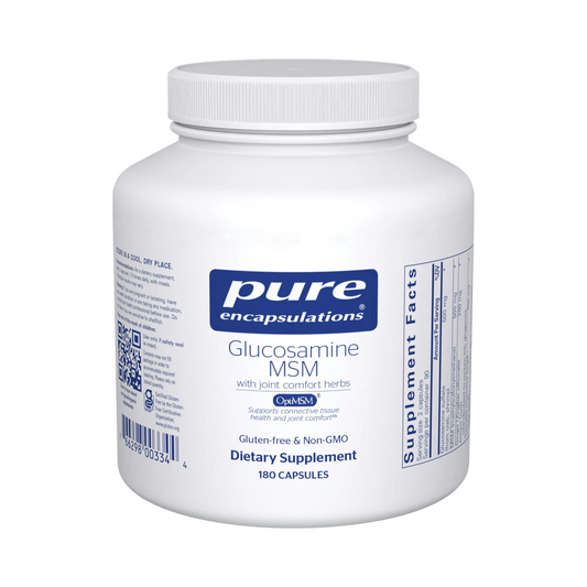 Pure Encapsulations Glucosamine/MSM with joint comfort herbs 180 Capsules