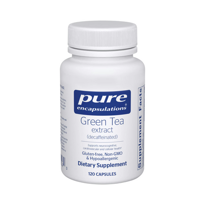 Pure Encapsulations Green Tea Extract (decaffeinated) 120 Capsules