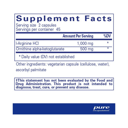 Pure Encapsulations Growth Hormone Support 90 Capsules