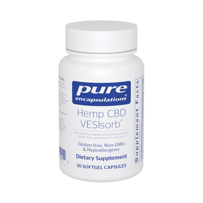 Pure Encapsulations Hemp CBD VESIsorb 30 Capsules