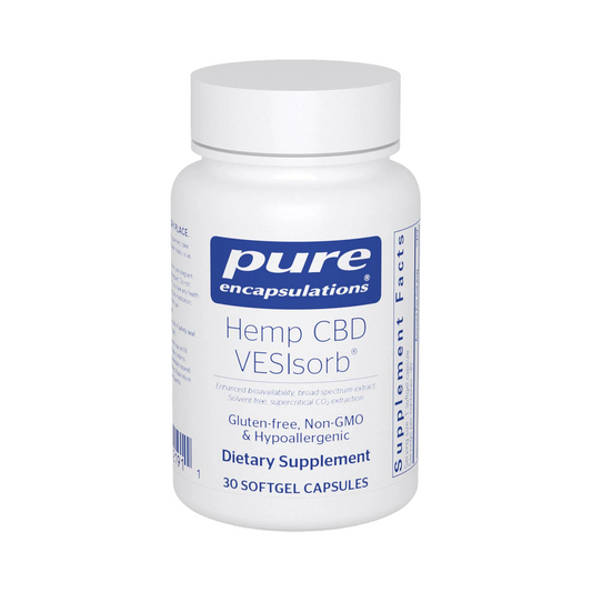 Pure Encapsulations Hemp CBD VESIsorb 30 Capsules