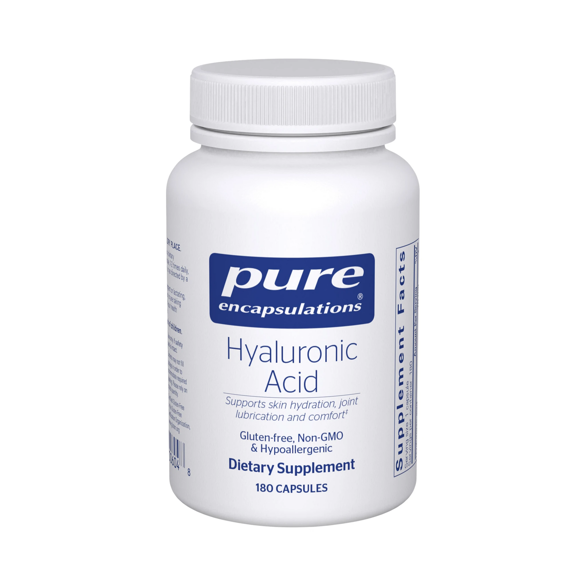 Pure Encapsulations Hyaluronic Acid 180 Capsules