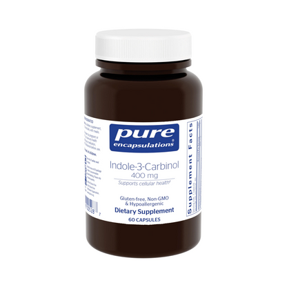 Pure Encapsulations Indole-3-Carbinol 400mg 60 Capsules
