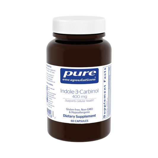 Pure Encapsulations Indole-3-Carbinol 400mg 60 Capsules